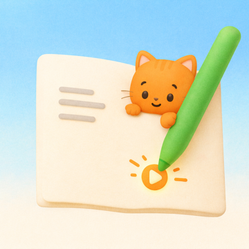 英语点读猫 logo